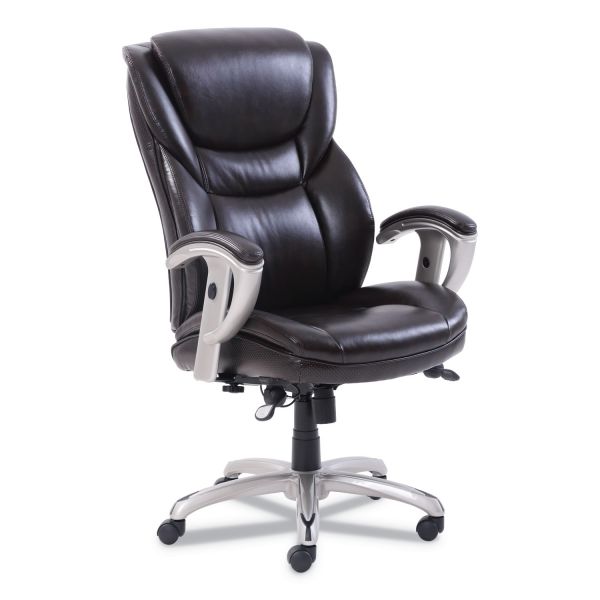 SertaPedic Emerson Executive Task Chair， Supports Up to 300 lb， 19