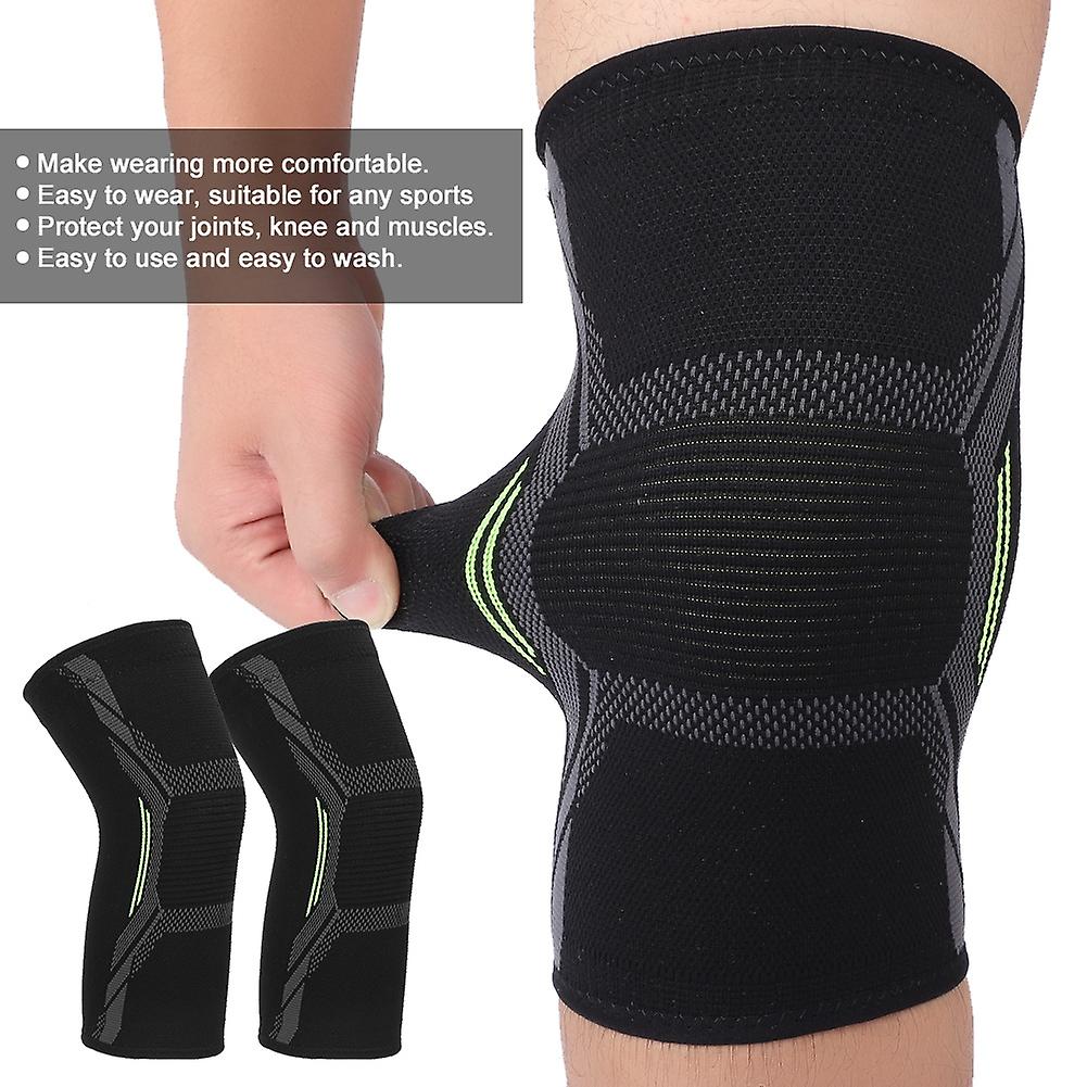 Unisex Sports Knee Protector Tendon Training Tool Elastic Knee Brace Support (s)