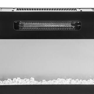 XtremepowerUS 1500-Watt 50 in. Recessed Electric Fireplace in-Wall Wall Mounted Electric Heater Fireplace 95033-H2