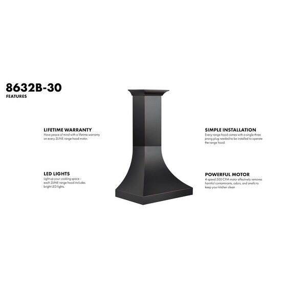 ZLINE Designer Series Wall Mount Range Hood