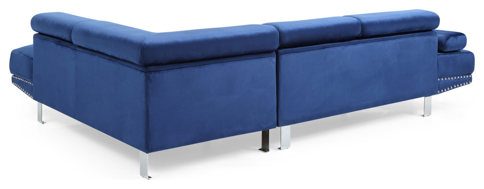 Derek Sectional   Contemporary   Sectional Sofas   by Glory Furniture  Houzz