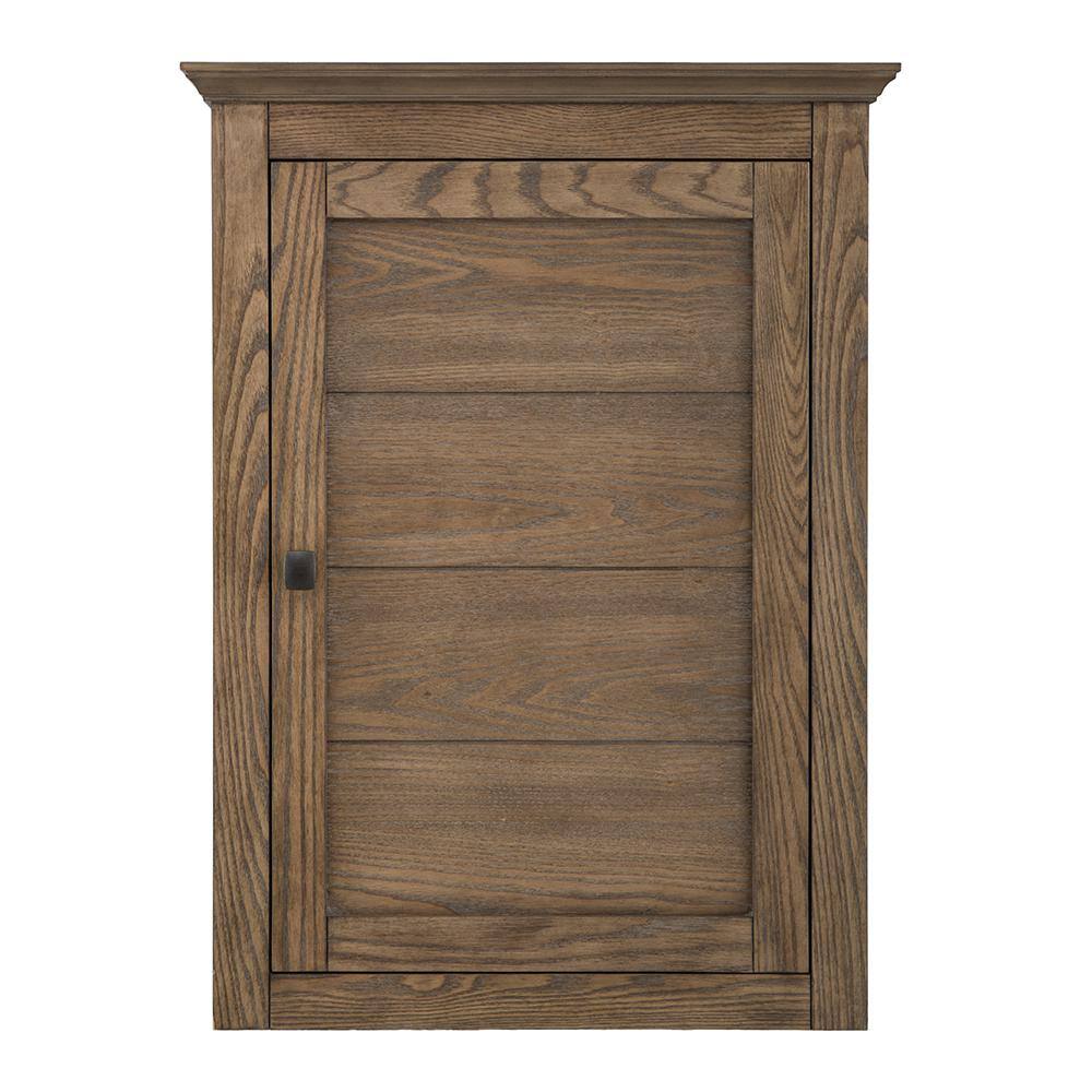 Home Decorators Collection Stanhope 22 in. W x 30 in. H Wall Cabinet in Reclaimed Oak SNOW2230