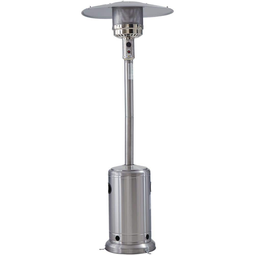 Hampton Bay 48000 BTU Stainless Steel Patio Heater NCZH-G-SS