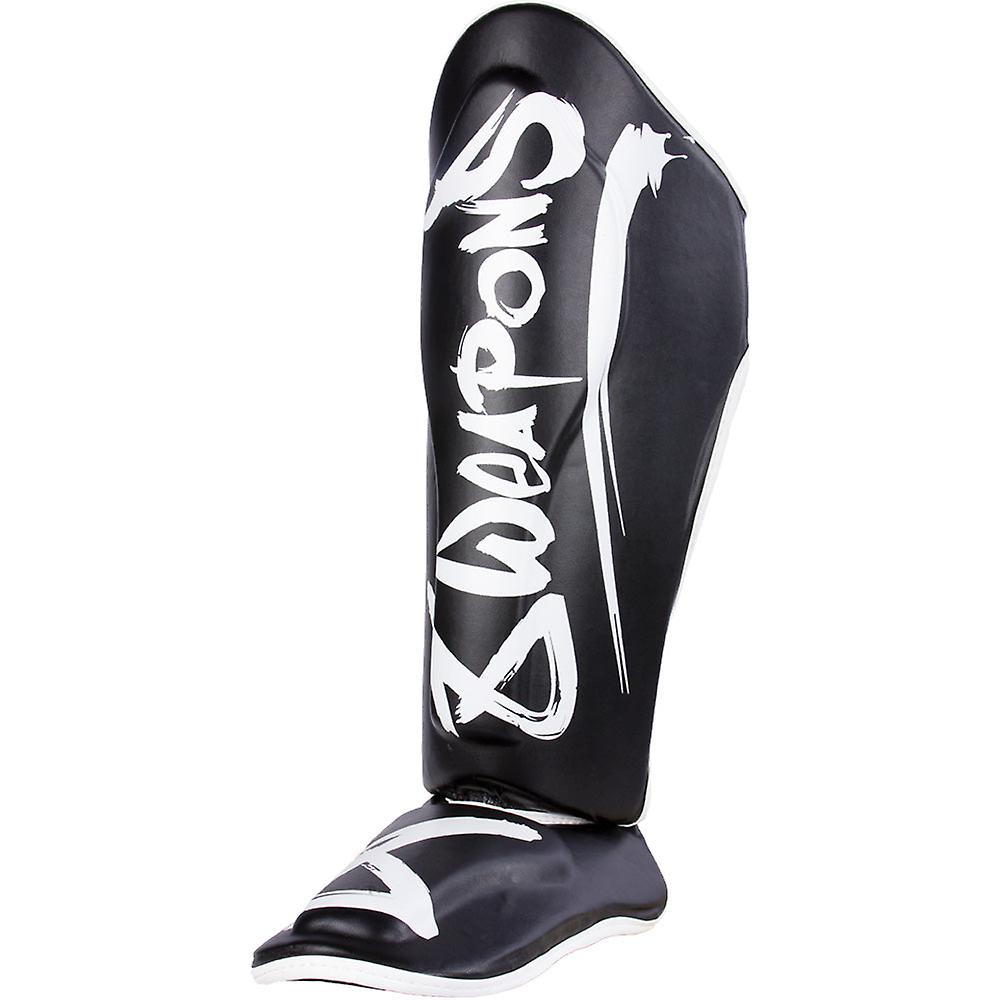 8 Weapons shin guards， unlimited， black