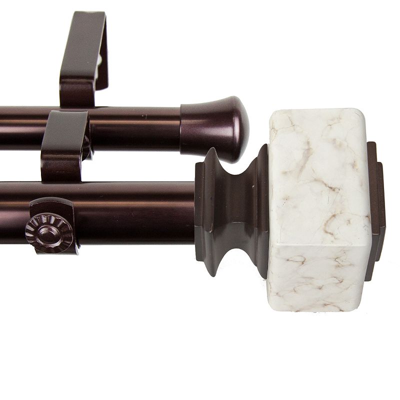 Rod Desyne 1 Estelle Double Curtain Rod