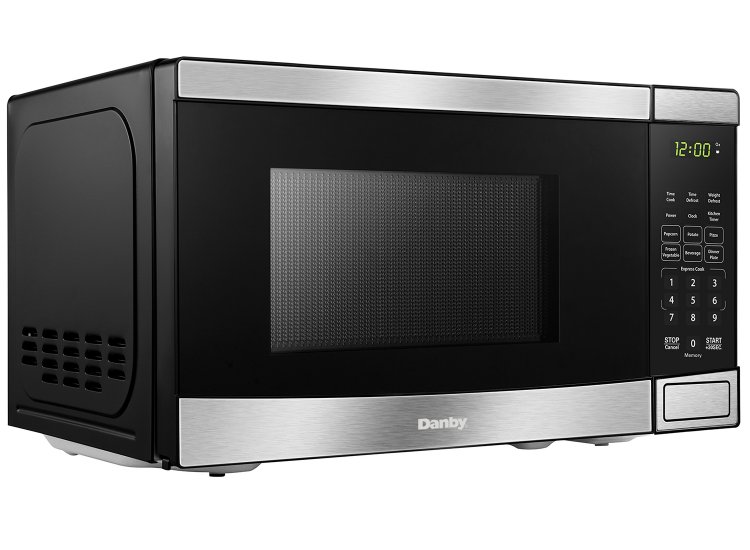 Danby 0.7 Cu. Ft. Stainless Steel Microwave With Convenience Cooking Controls