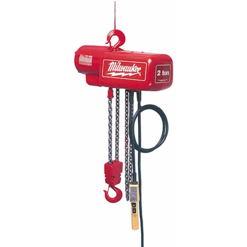 Milwaukee 1/2 Ton Electric Chain Hoist 9562 from Milwaukee