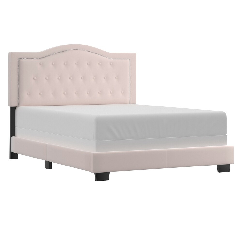 Modern Velvet Upholstered 60\