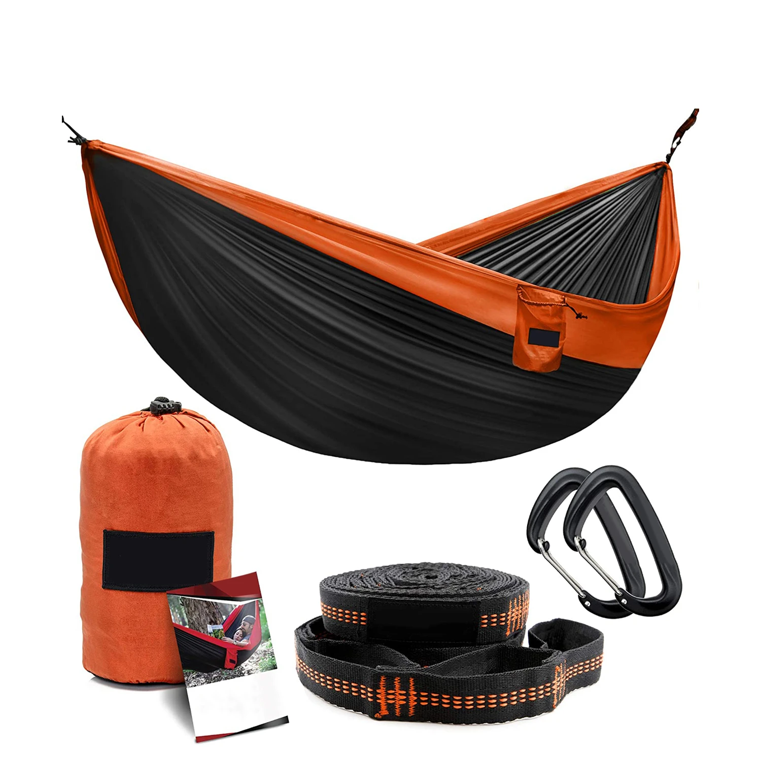 Wholesale Portable Double Waterproof Garden Hammock Outdoors Camping Parachute Cloth Nylon Swing Hammock