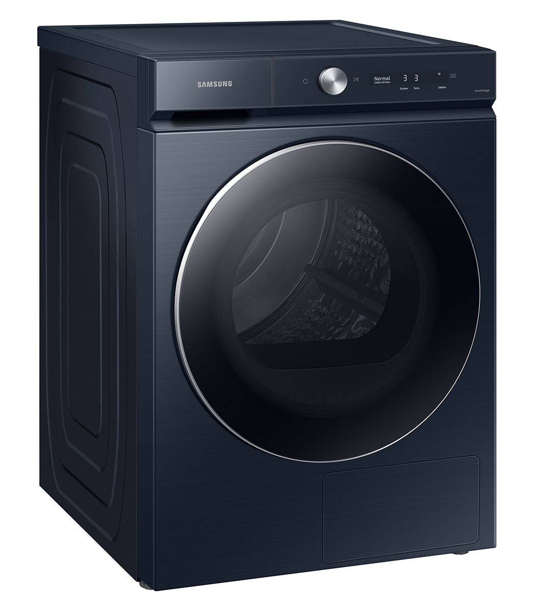  ADA Bespoke 7.8 Cu. Ft. Brushed Navy Ultra Capacity Ventless Hybrid Heat Pump Dryer With AI Optimal Dry