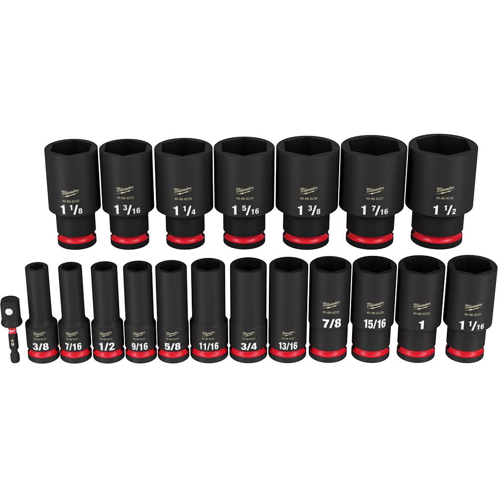 MW Impact Socket 19PC 1/2