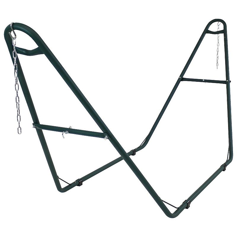 Sunnydaze Heavy-Duty， Multi-Use， Steel Hammock Stand