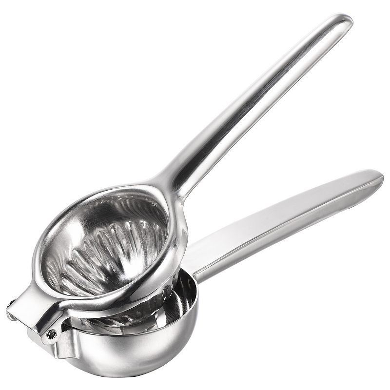 Manual Hand Juicer， Stainless Steel Lemon Orange Citrus Squeezer