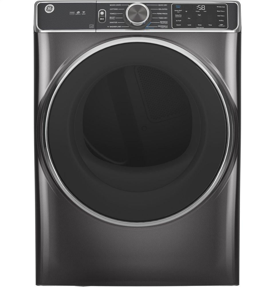 Ge Appliances GFD85ESPNDG Ge® 7.8 Cu. Ft. Capacity Smart Front Load Electric Dryer With Steam And Sanitize Cycle