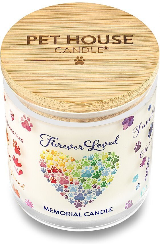 Pet House Furever Loved Memorial Natural Soy Candle