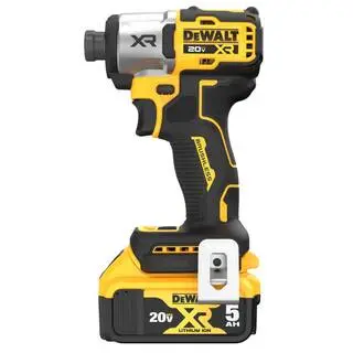 DEWALT 20-Volt MAX XR Lithium-Ion Cordless Brushless 14 in. 3-Speed Impact Driver Kit with (2) 5.0 Ah Batteries Charger  Bag DCF845P2