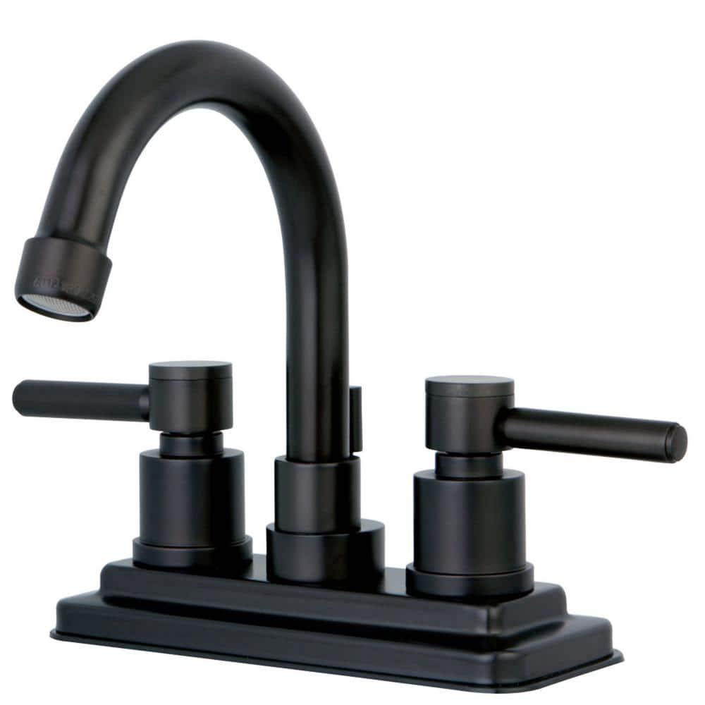 Kingston Brass Concord 4 in Centerset 2Handle Bathroom Faucet in Oil Rubbed Bronze