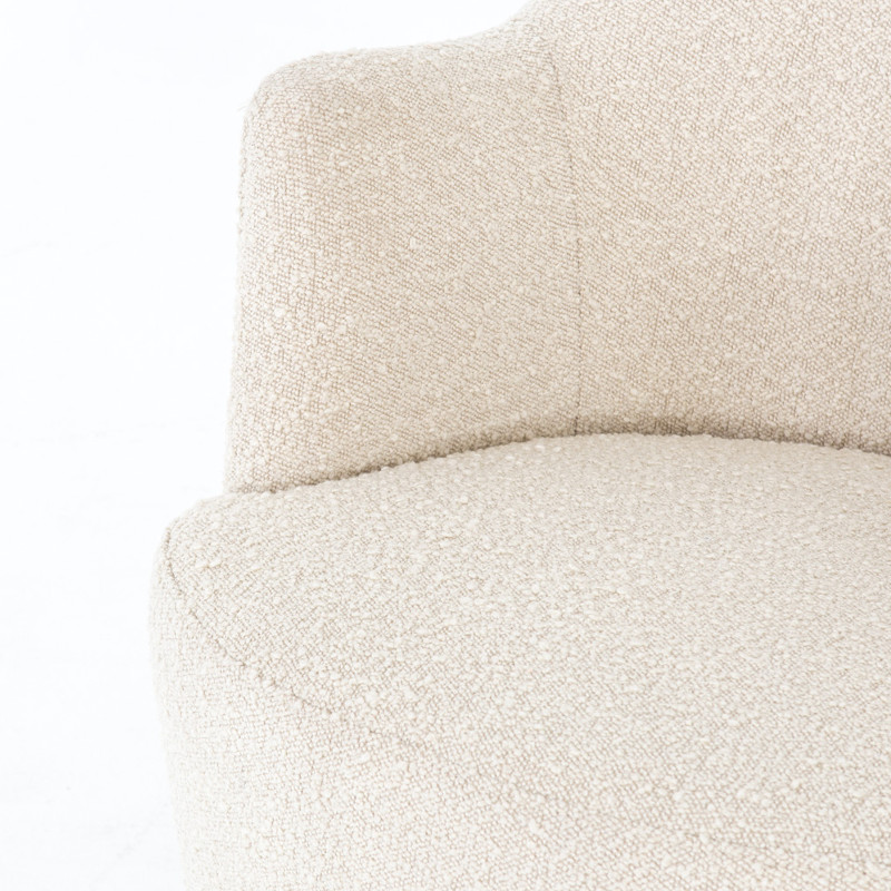 Albina Swivel Chair   Transitional   Armchairs And Accent Chairs   by Marco Polo Imports  Houzz