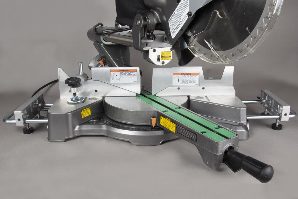 metaboHPT 10 Sliding Compound Miter Saw with Laser