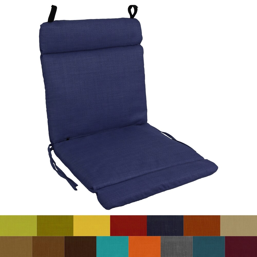 20 inch by 40 inch Outdoor Seat/Back Chair Cushion   20\