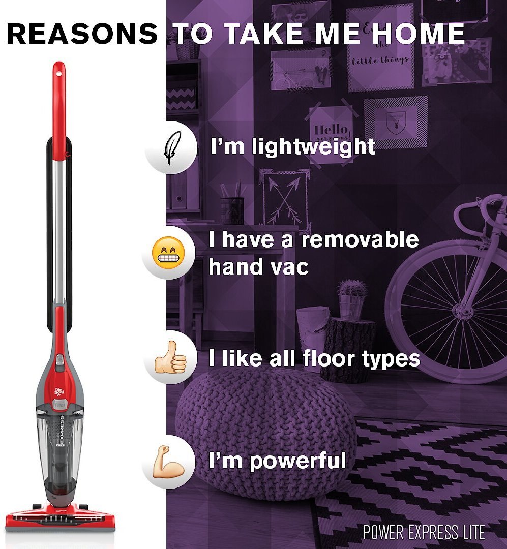 Dirt Devil Power Swerve Cordless Stick Vacuum Cleaner