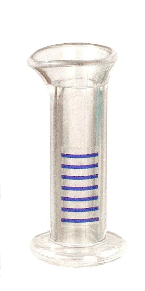 Dolls House Graduated Cylinder Beaker Chemistry Hospital School Accessory