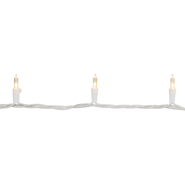 Northlight 35ct Led Mini Christmas Lights Warm White 11 25 x27 White Wire