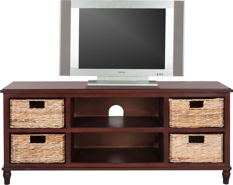 Rooney TV Unit   Tropical   Entertainment Centers And Tv Stands   by HedgeApple  Houzz