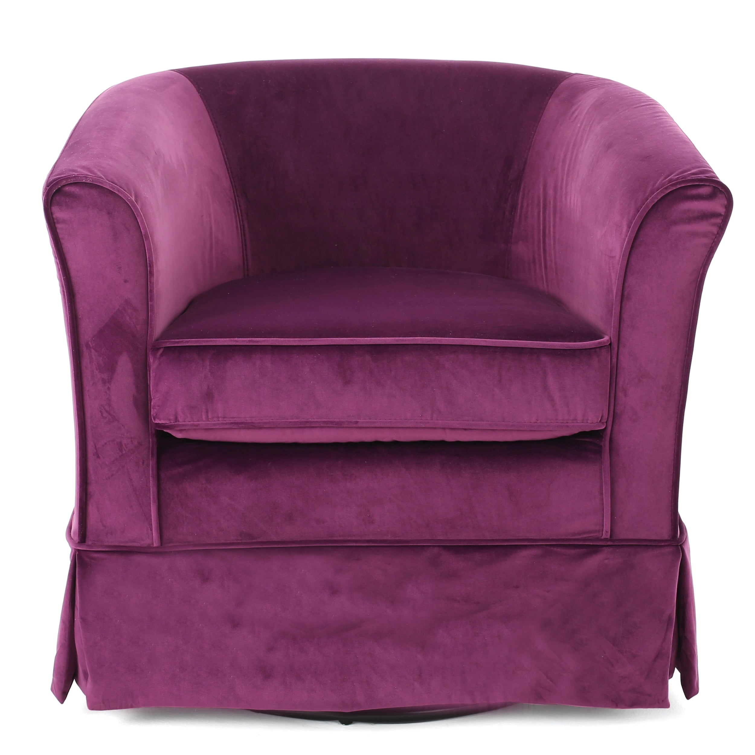 Malie Tub Design Swivel Club Chair