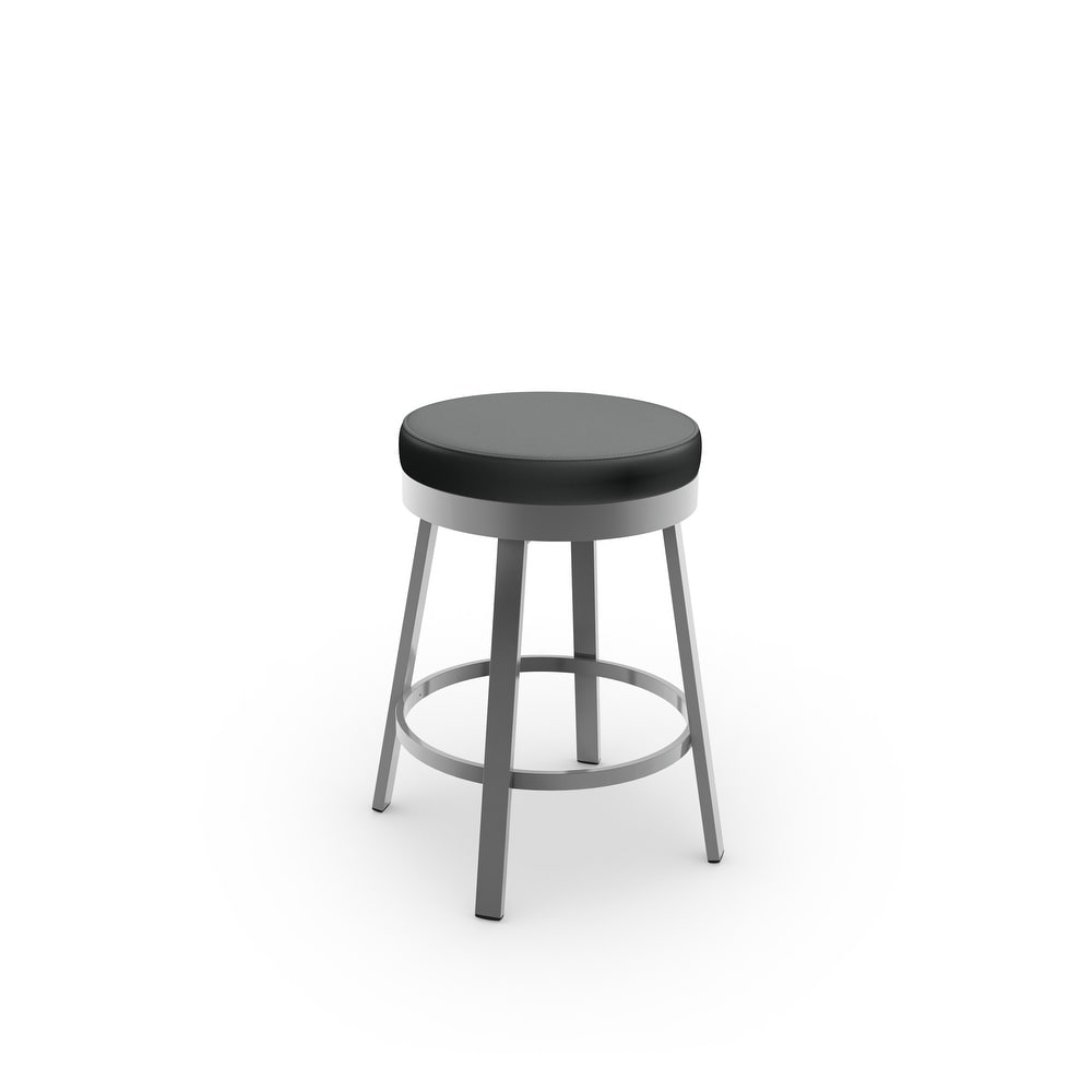 Amisco Clock Swivel Counter Stool