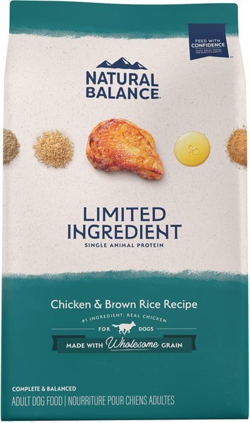 Natural Balance Limited Ingredient Chicken and Brown Rice Recipe Dry Dog Food