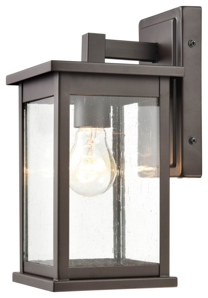 Millennium Lighting 4101 Bowton 12 quotTall Outdoor Wall Sconce   Transitional   Outdoor Wall Lights And Sconces   by Buildcom  Houzz