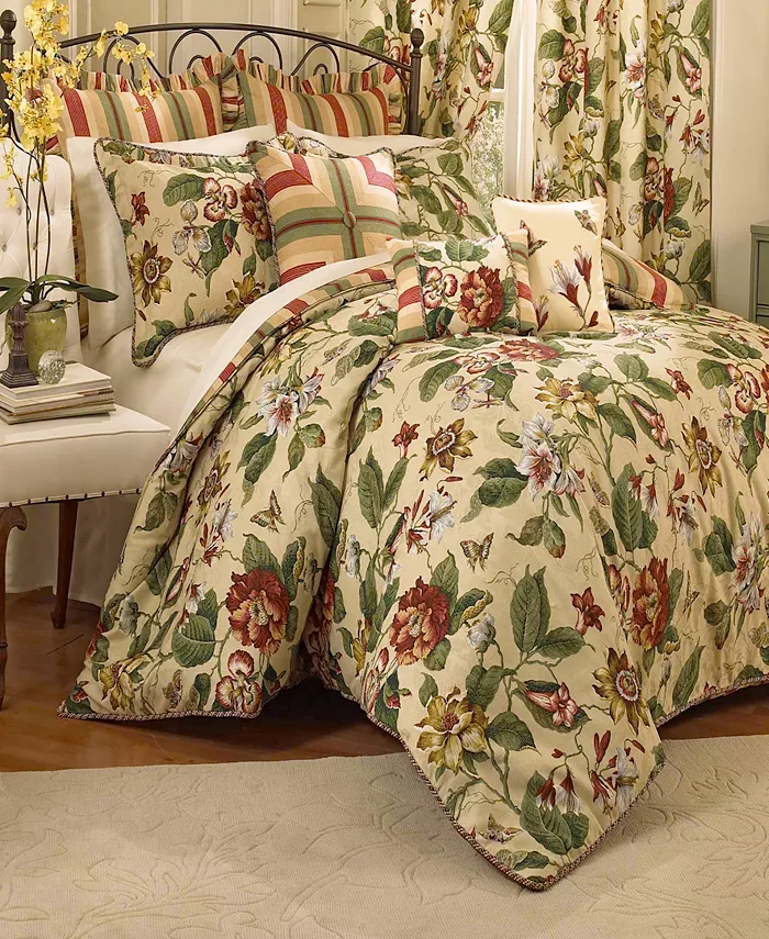 Waverly Laurel Springs Queen 4pc Comforter Set