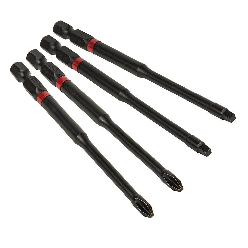 Pro Impact Power Bits，  4 Pack