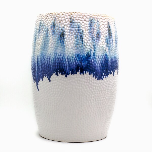 Euro Ceramica Fusion Blue and White Stoneware 18