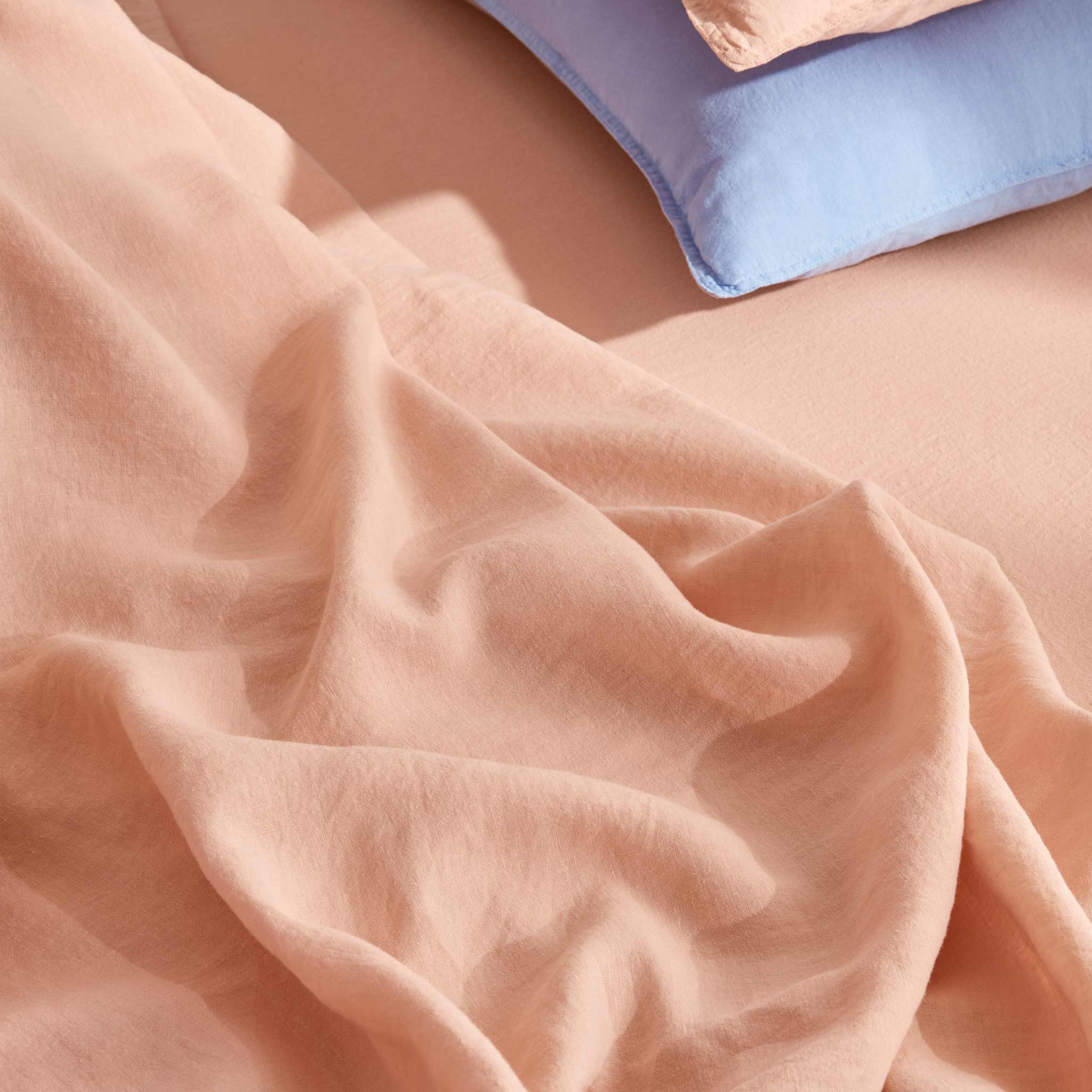 Washed Linen Core Sheet Set