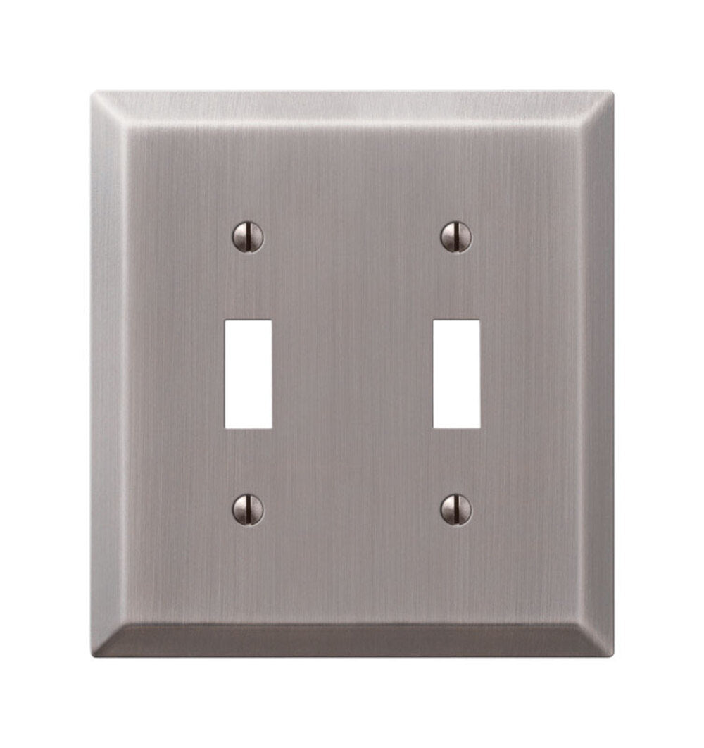 WALLPLATE AN 2GNG TOGLE