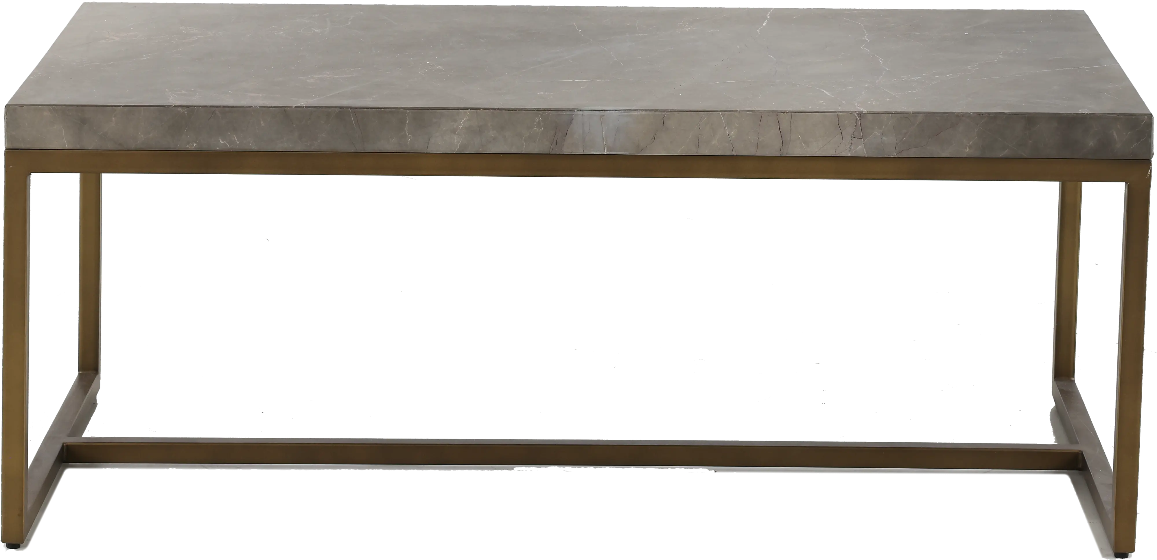 Roka Gray Honed Marble Coffee Table