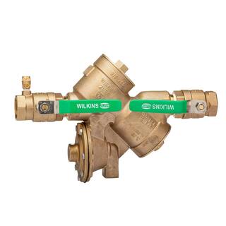 Zurn 1-12 in. 975XL2 Reduced Pressure Principle Backflow Preventer Valve 112-975XL2