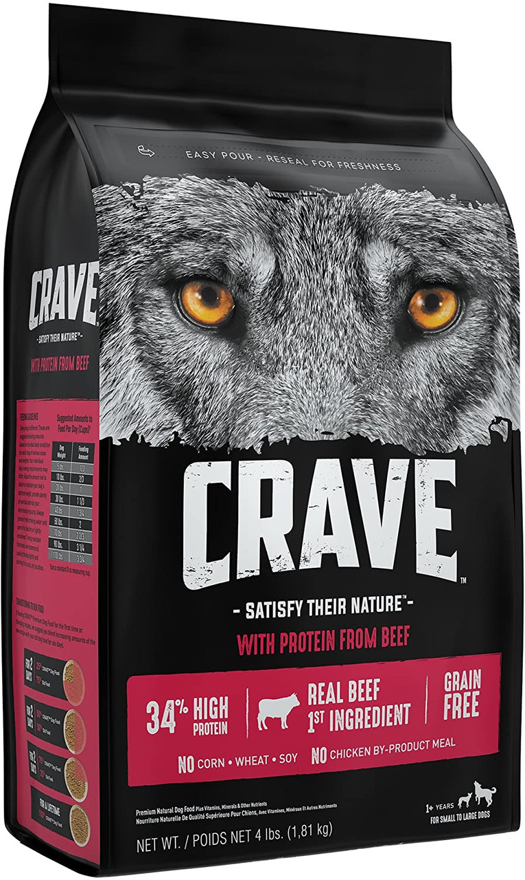 Crave with Protein from Beef Dry Dog Food