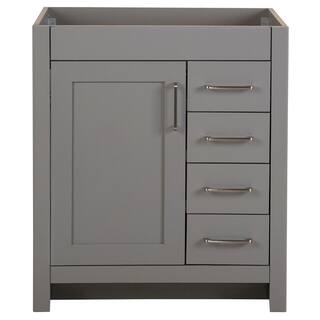 Home Decorators Collection Westcourt 30 in. W x 21.7 in. D x 34.2 in. H Bath Vanity Cabinet without Top in Sterling Gray WT30-ST