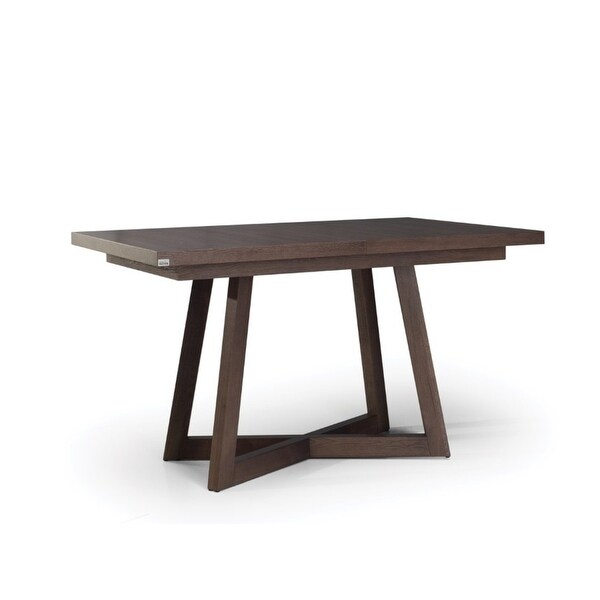 BRISH Wood Top Dinning Table with extension