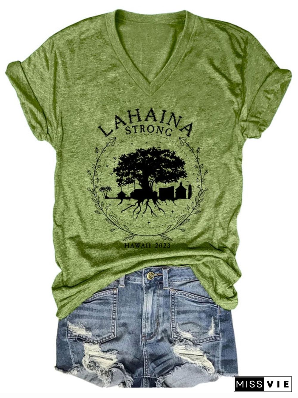 Women's Lahaina Strong Casual T-Shirt