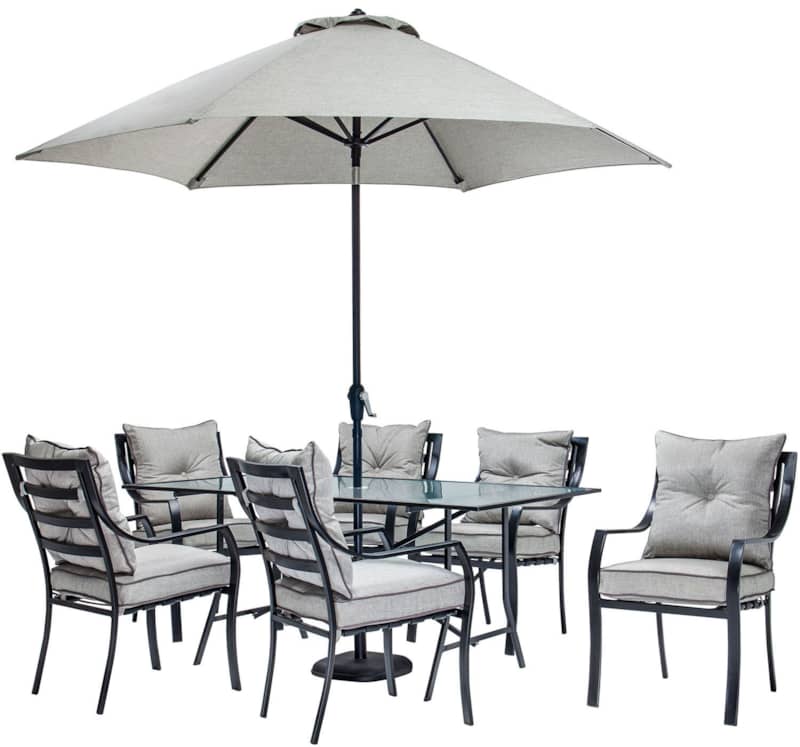 Hanover Lavallette 7-Piece Outdoor Dining Patio Set