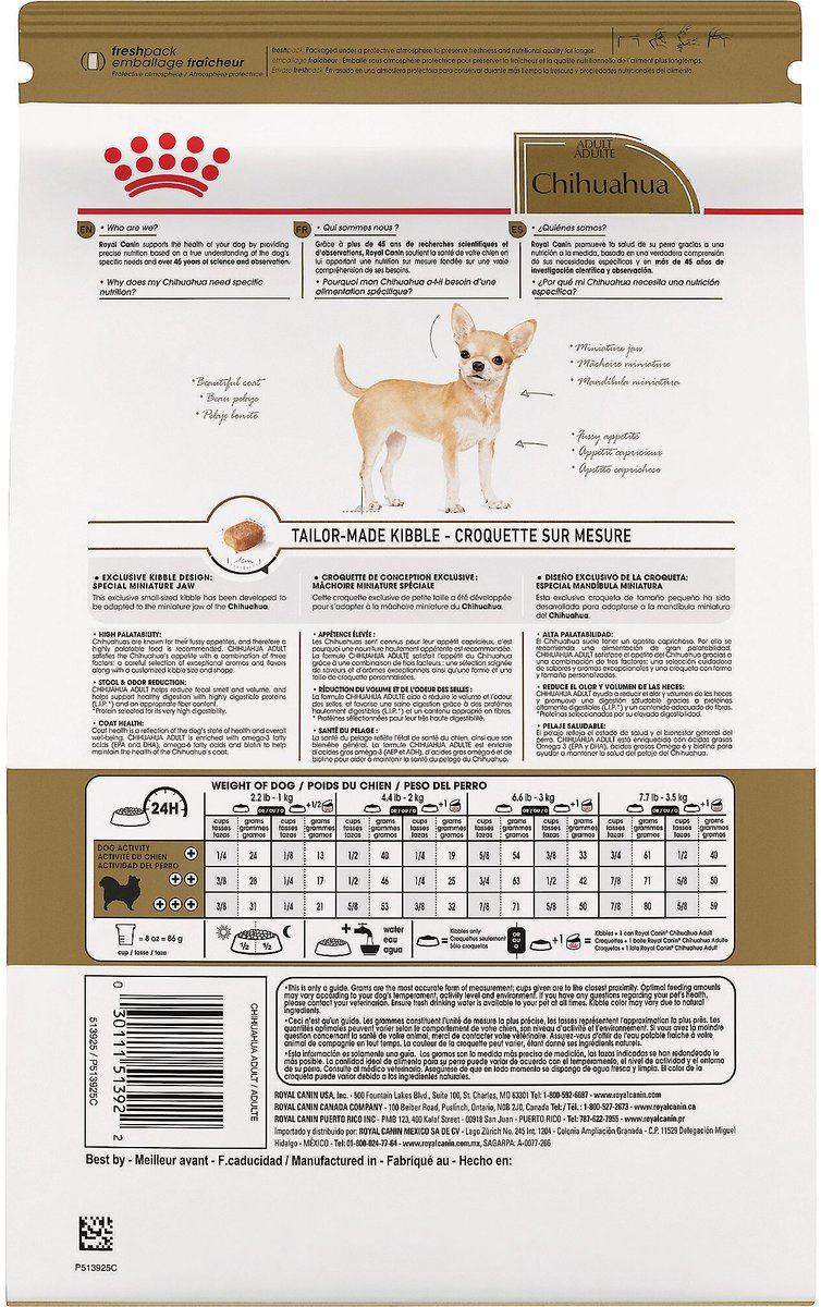 Royal Canin Breed Health Nutrition Chihuahua Adult Dry Dog Food