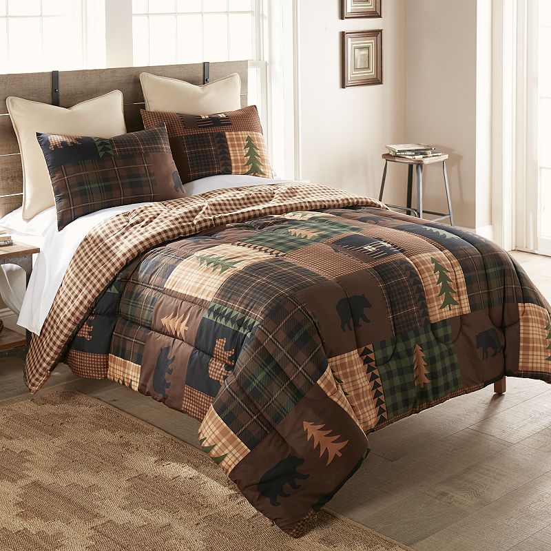 Donna Sharp Cabin Forest Comforter Set with Shams