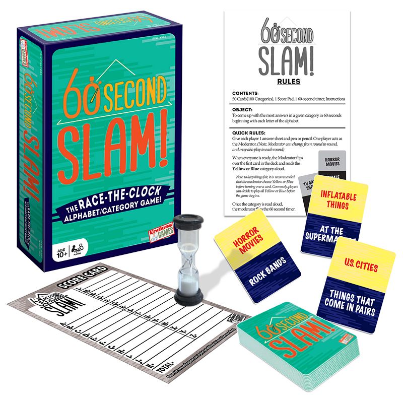 60-Second Slam! Board Game by Endless Games💝(LAST DAY CLEARANCE SALE 70% OFF)