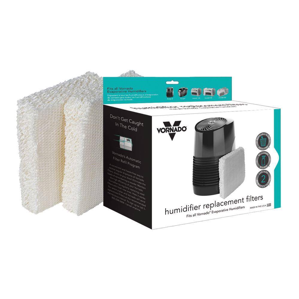 Vornado Evaporative Humidifier Replacement Wick Filters (2-Pack) MD1-0001