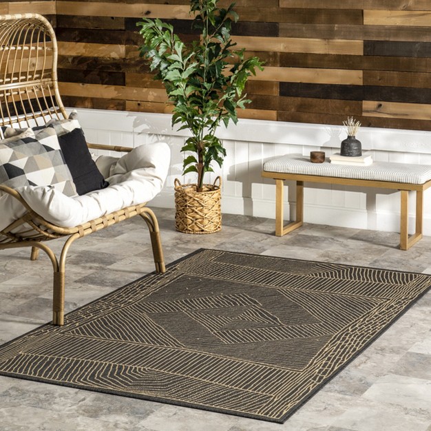 Nuloom Myrna Geometric Indoor outdoor Patio Area Rug