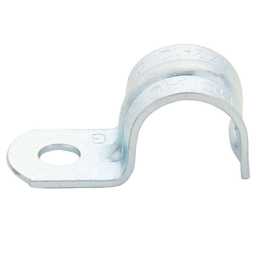 Commercial Electric 38 in. Flexible Metal Conduit (FMC) ACMC 1-Hole Strap (10-Pack) FFS1S-38-10